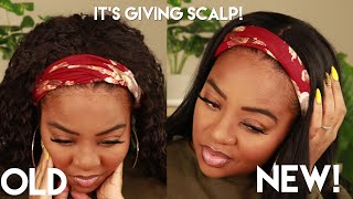 Game Changer?!!!! These New Headbang Wigs Are Now Giving Scalp!!! No Glue, No Gel! | Myfirstwig