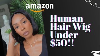 Amazon Wig Under $50!  | Ft. Osier Hair Affordable 4X4 Closure Bob Wig ✨