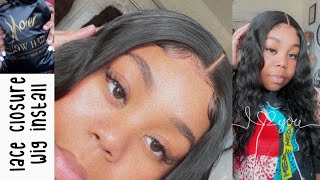 Detailed Lace Closure Wig Install Ft. Ishowbeauty Hair