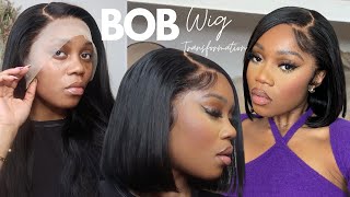 The Wig You Guys Have Been Loving | How To | Bob Wig | Detailed Tutorial Ft World New Hair