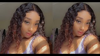 Affordable 13X4 Lace Front Water Wave Lace Front Wig Amazon Prime