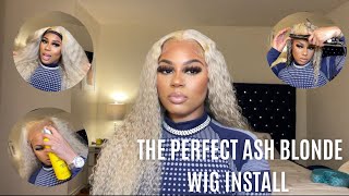 The Perfect Ash Blonde Deepwave Wig Install! | Reshine Hair