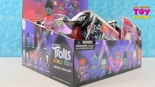 Trolls World Tour Figural Bag Clip Full Box Unboxing | Pstoyreviews