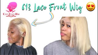 Super Cheap Bob Wig! “Queen Beauty Hair” Lace Front Wig | Review
