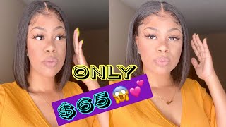 Only $65 Bob Wig ‼️Bly Hair Review | Amazon Hair Company