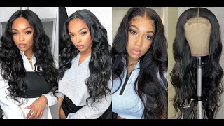 Find Your Beauty Body Wave 4 4 Lace Closure Wigs Human Hair