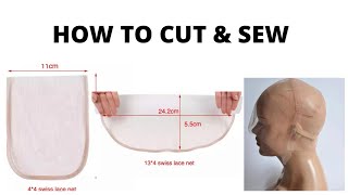 How To Cut And Sew Closure, Frontals