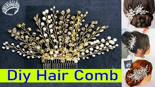 Bride'S Hair Comb Help (How To Make Hair Accessories)006