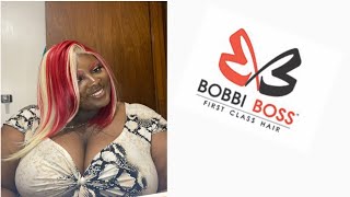 Bobbi Boss Wig Review |❤️‍| 13X4 Synthetic Lace Wig | Mlf241 Rhian (Dlred/613)