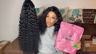 24 Inch Deep Wave Curly Wig From Bly On Amazon Hair Review
