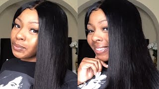 2X6 Lace Closure Wig Install
