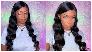 Must Have Affordable Human Hair Loose Wave Lace Frontal Wig | Bgmgirl Hair