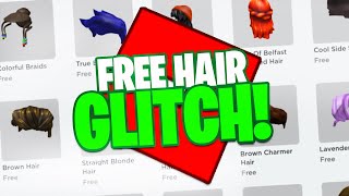How To Get Every Hair In Roblox  *Free Hair Glitch*