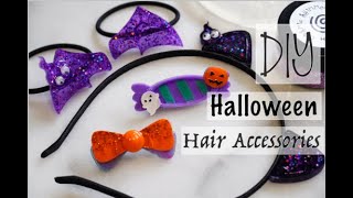 Resin Halloween Hair Accessories