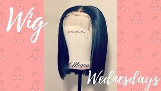 Blunt Cut Bob "Megan" Wig Unit Ft Couture Imports Virgin Hair | Wig Wednesday'S