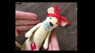 Sewing Ideas For Decorating Dolls And Teddies With Felt Hair Accessories