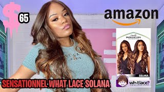 $65 Amazon Synthetic Sensationnel What Lace Solana Lace Front Wig