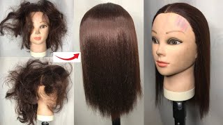 How To Wash And Revive Dummy Hair /Restore Your Mannequin Hair-New Method |Simply Albie
