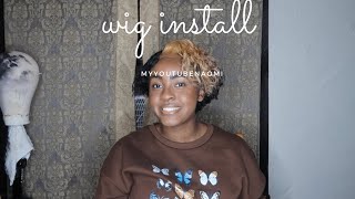 Installing + Review Of A 4X4 Lace Closure Wig 180 Density. #Wigreview #Laceclosurewigs #Wiginstall