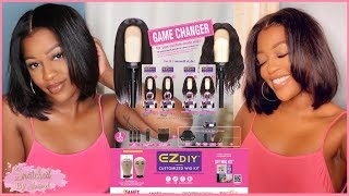 Natural Looking Bob - Frontal Quick Weave Wig (Janet Collection Ez Diy Wig Kit)