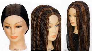 How To Do A Braided Wig | Diy Braided Wig Without Lace Closure