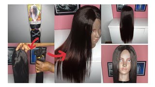 Diy How To Create Lace Frontal Hair Using Expression Braid