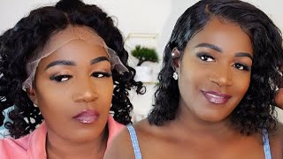 Omg The Most Natural Curly Bob Wig Ever  The Best Natural Hair Wig Ever| Wigencounters