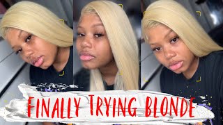 The Best 613 Blonde Wig Ever Full Install + Mini Klaiyi Review !
