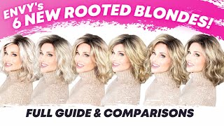 New Envy Rooted Wig Colors! Full Guide | Compare Brands & How To Choose! 6 Rooted Blondes! | Dakota