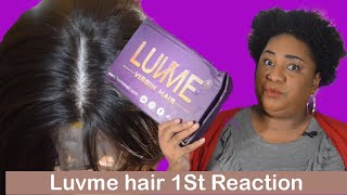 Luvme Hair Lace Front Wig | 1St Reaction+Lace Close Up