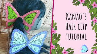 Making Kanao'S Butterfly Hair Clip - Demon Slayer Prop Cosplay Tutorial
