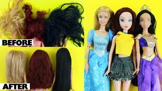 How To Restore, Repair Or Fix Tangled, Frizzy Doll'S Hair - Simplekidscrafts - Simplekidscrafts
