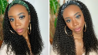 This Is For All My Natural Hair Lovers/ Niawig Headband Wig Review
