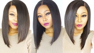 How To Make/Cut A Versatile Bob Wig || Start To Finish || With Customised Silk Closure.