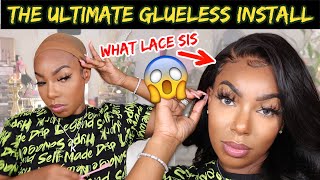 The Ultimate Melted Lace Glueless Lace Closure Wig + Super Easy & Beginner Friendly| Kennysweets