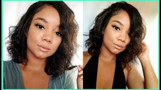 ♥️ I Wasn'T Expecting This! || Wavy Bob Wig Review Feat. Yswigs