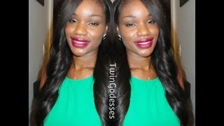Installing And Styling My L Part Wig Diamond Virgin Hair