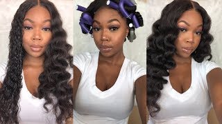 The Secret To The Best Flexi Rod Curls Ever! West Kiss Hair