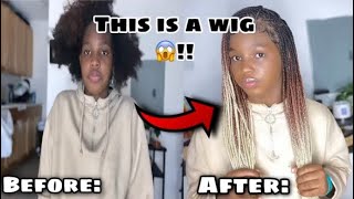 Box Braids In 30 Minutes  360 Full Lace Wig Feat Neatandsleek