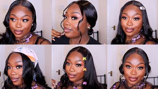 How To Style Medium Length Hair Lace Closure Wig Ft Allove Hair