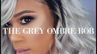 Grey Ombre Bob | Bestlace Wigs