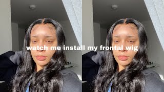 Watch Me Install My Frontal Wig From Start To Finish | Worldnewhair