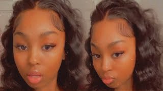 Easy! How To: Prep A Super Flat Wig Install With Thick Hair & No Braids