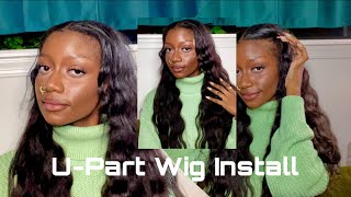 U-Part Wig Review For Short, Natural Hair | Wiggins Hair | Yaki Straight
