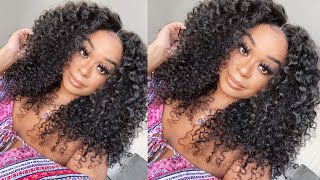 Wiggins Hair | Installing My Curly 6X6 Closure Wig | Omg Looks Just Like A Frontal Wig!