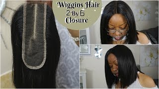 Wiggins Hair New 2X6 Closure Unboxing + How I Sew A  2X6 Closure Wig