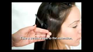 Crisace Strand2Strand Hot Fusion Hair Extensions Install