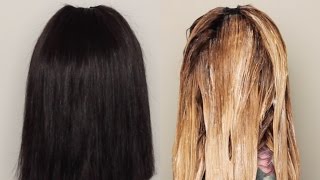 How To Bleach Hair Extensions| Ft. Herhaircompany