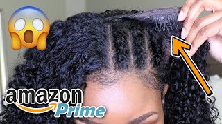 Omg Look What I Found On Amazon Prime!!! | No Glue No Sew In | Cheap Amazon Wig | Feat Unice