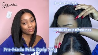 Ready To Wear Bob Fake Scalp Lace Front Wig| Easy To Wear & Affordable Sogoodhair